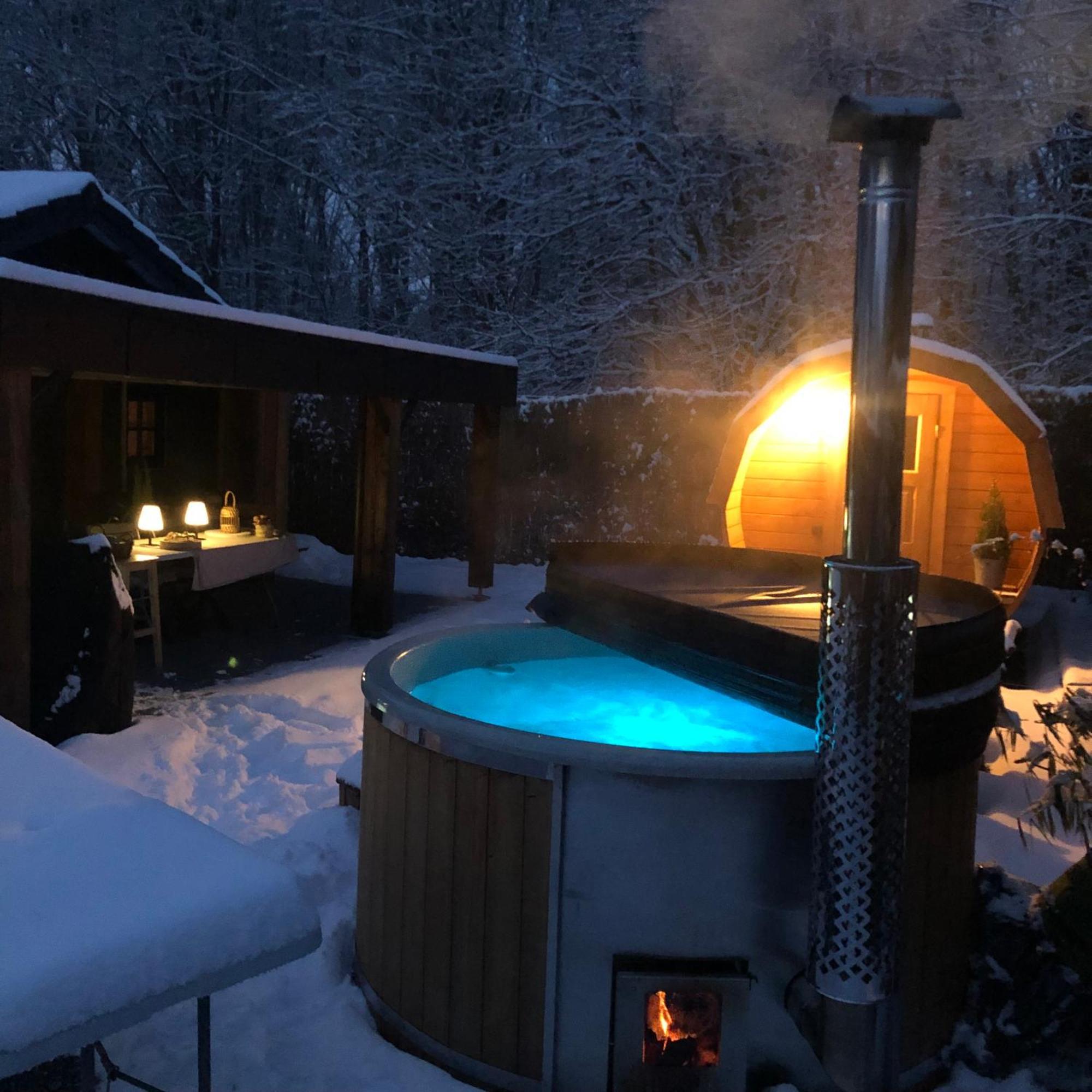 Au Bien-Etre A Deux Villa Spa Luaran gambar